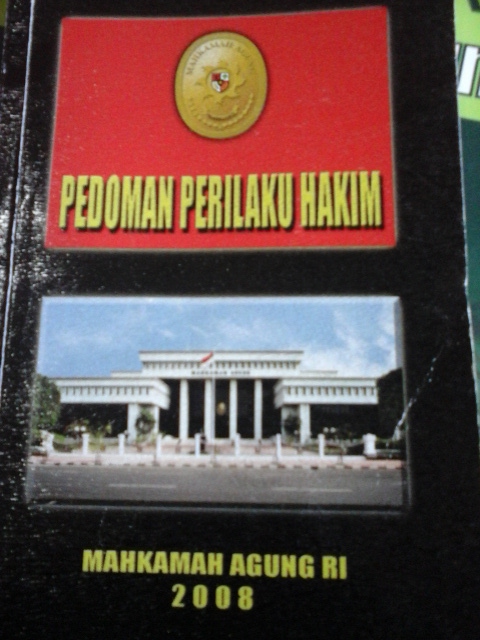PEDOMAN PERILAKU HAKIM  2008